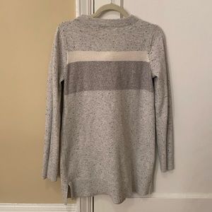 LOFT Long Grey Sweater